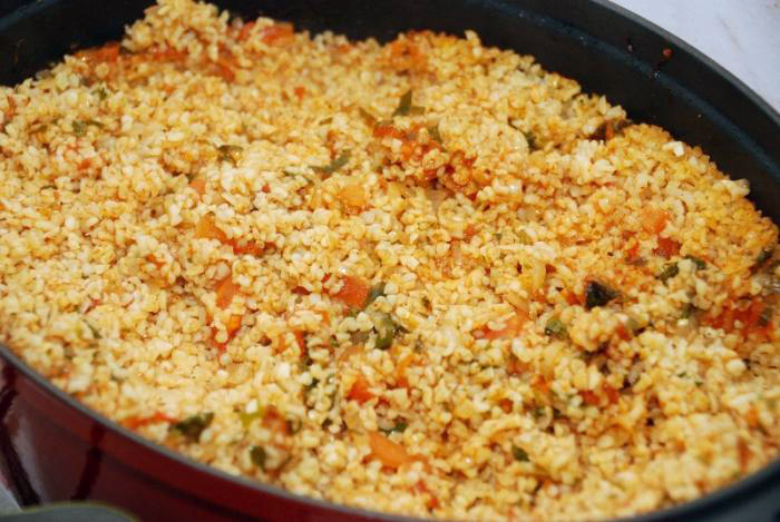 Пилаф из бургула