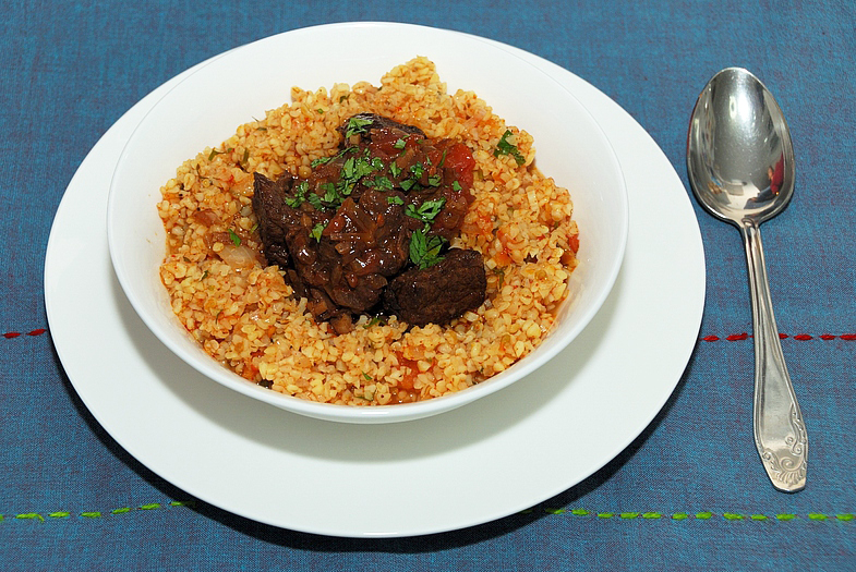 Пилаф из бургула