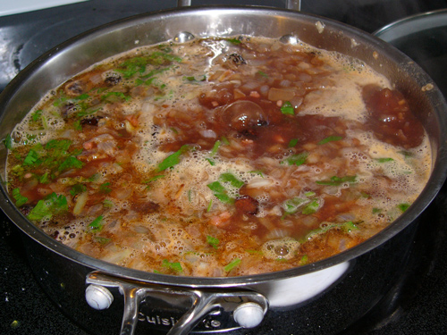 Телячьи ножки (Ossobuco) в вишневом пиве