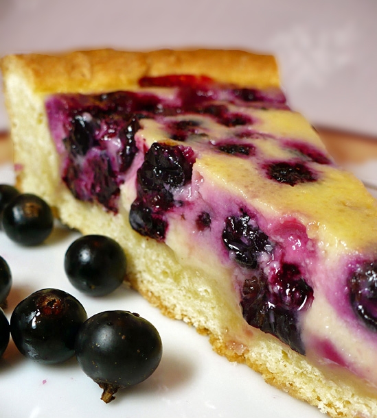 Черносмородиновый тарт