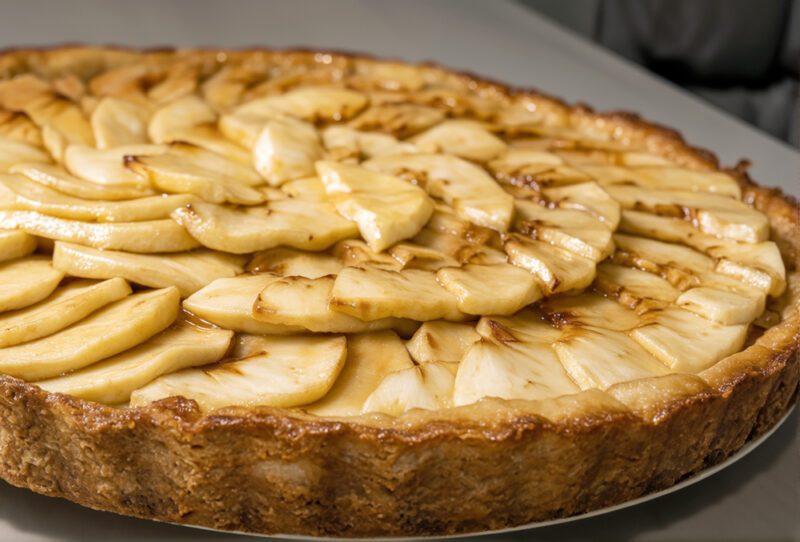 Яблочный Тарт (Tart aux Pommes Мénagère)