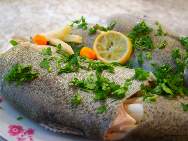 Голубая форель