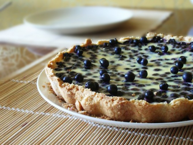 Черничный тарт