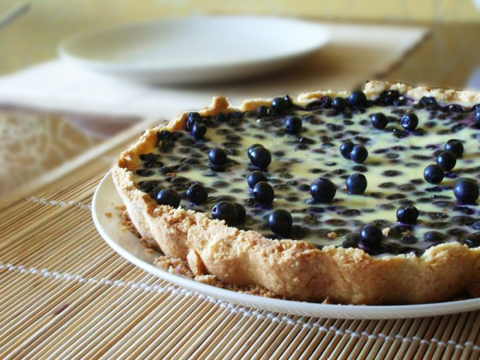 Черничный тарт