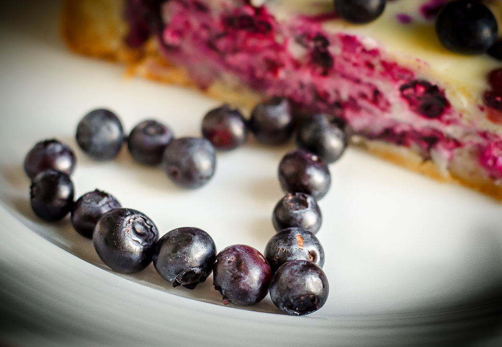 Финский черничный пирог (Mustikkapiirakka)