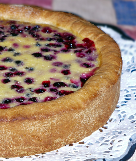 Черносмородиновый тарт