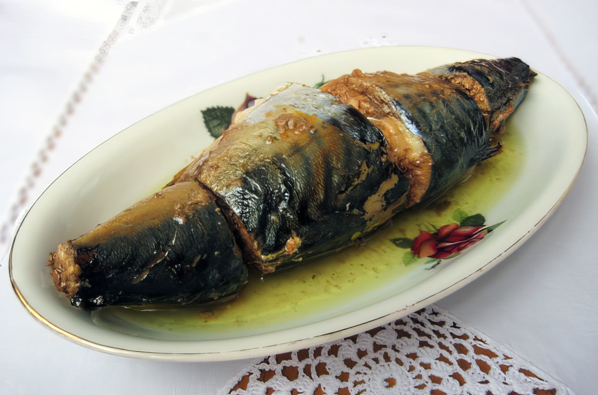 Закуска из скумбрии от Ильи Лазерсона