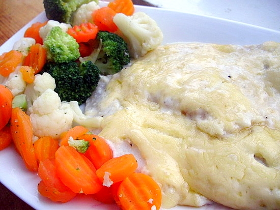 Рыба в белом соусе