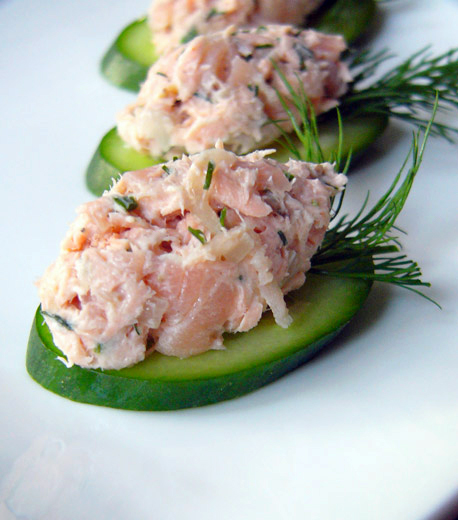 Рийет из лосося (Rillettes de Saumon)