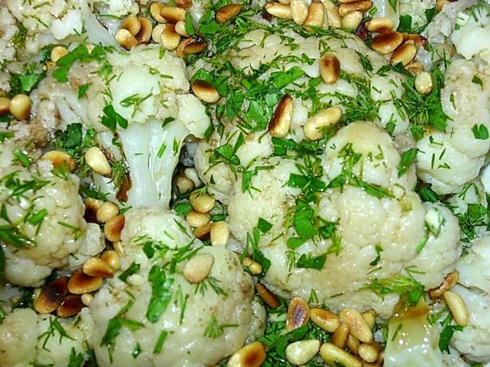 Cалат из цветной капусты