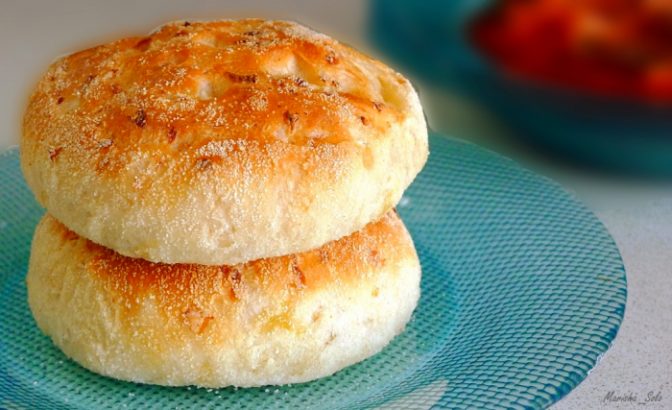 Капустные булочки