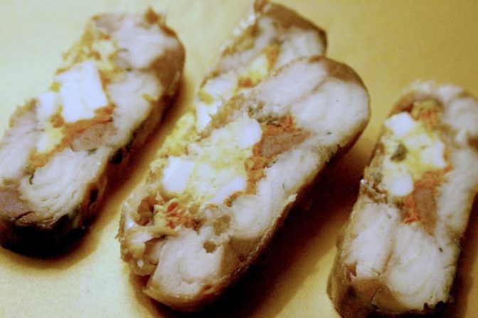 Рулет из скумбрии