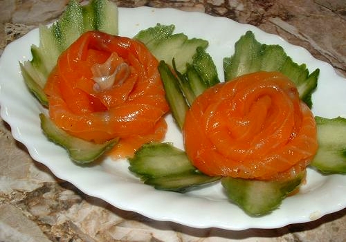 Быстрый способ засолки красной рыбы