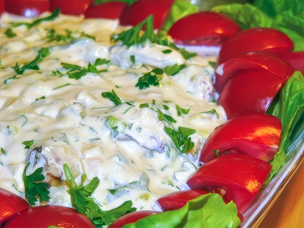 Салат Краб Луи (Crab Louis)