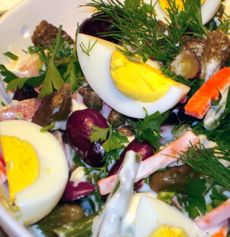 Русский салат по-испански (Ensaladilla Rusa)