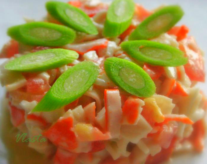 Салат "Красное море"