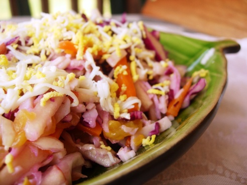 Югославский овощной салат имени императора Диоклетиана