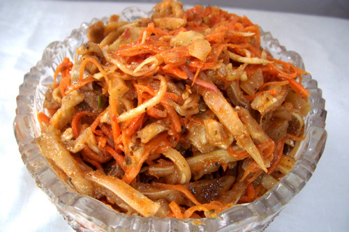 Морковча со свиными ушками