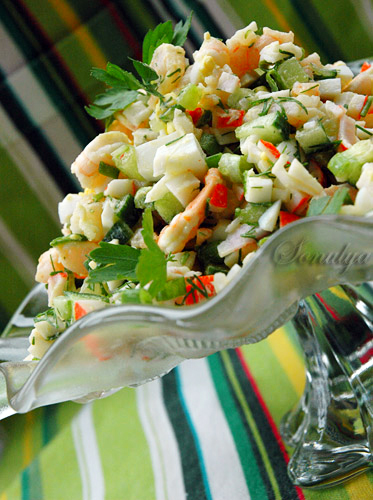 Салат из крабовых палочек