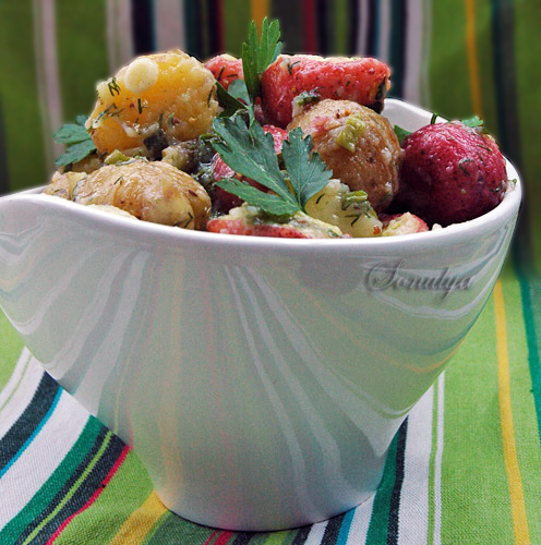 Французкий картофельный салат