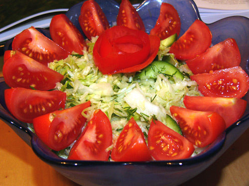 Салат из свежей капусты