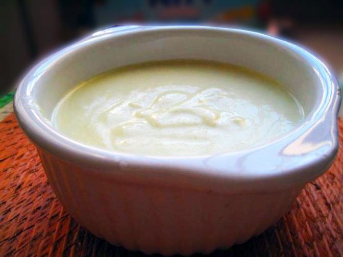 Кабачковый суп-пюре