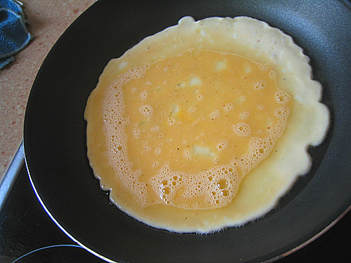 Баклажановый омлет