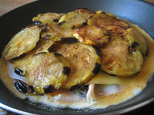 Баклажановый омлет