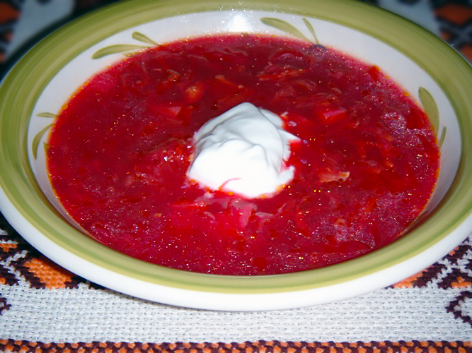 Борщ терновский