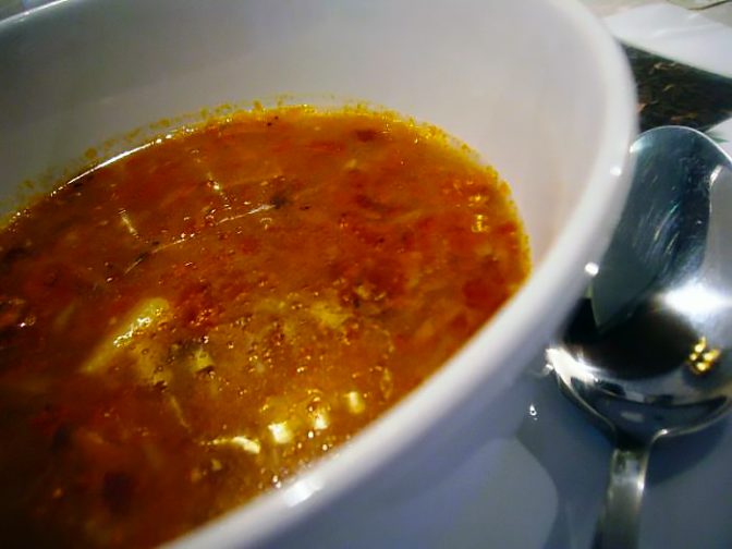 Густой фасолевый суп с фаршем