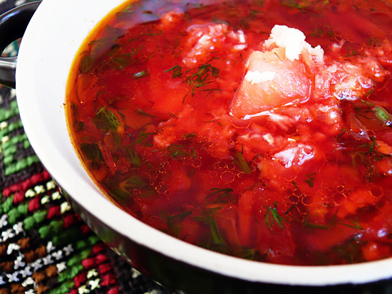 Горячий свекольник