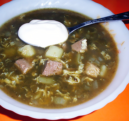 Щавелевые щи