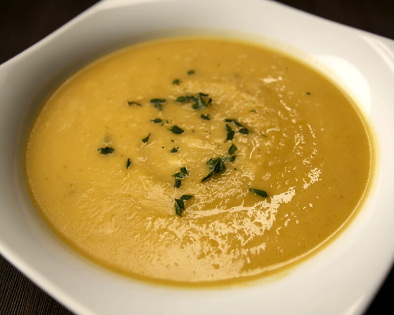 Суп из тыквы с яблоком (Spaghetti Squash Apple Soup)