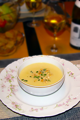 Cуп-пюре из цветной капусты