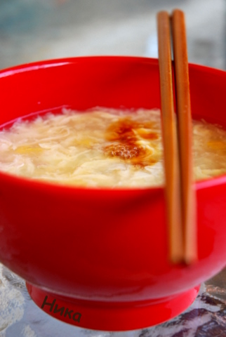 Кукурузный суп с яйцом (Corn Egg Drop Soup)