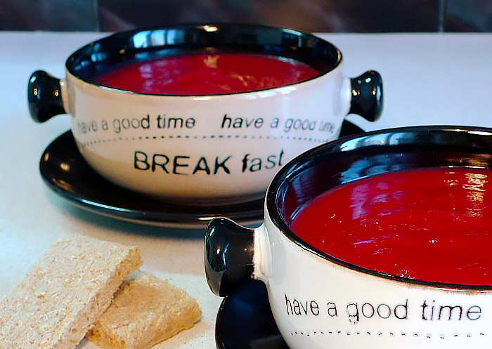 Свекольник с запеченными овощами