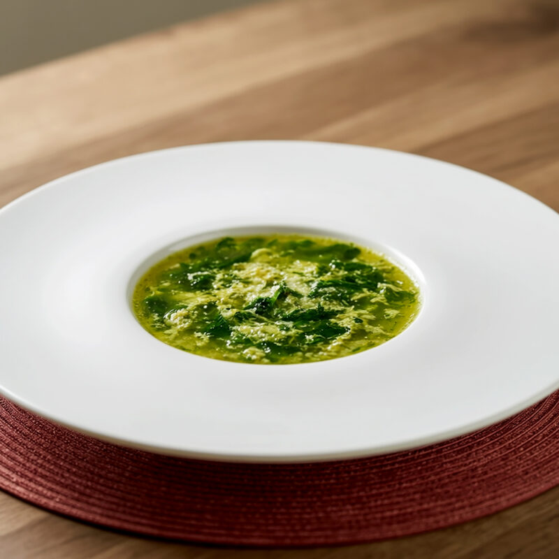Страчателла с овощами (Vegetable Stracciatella)