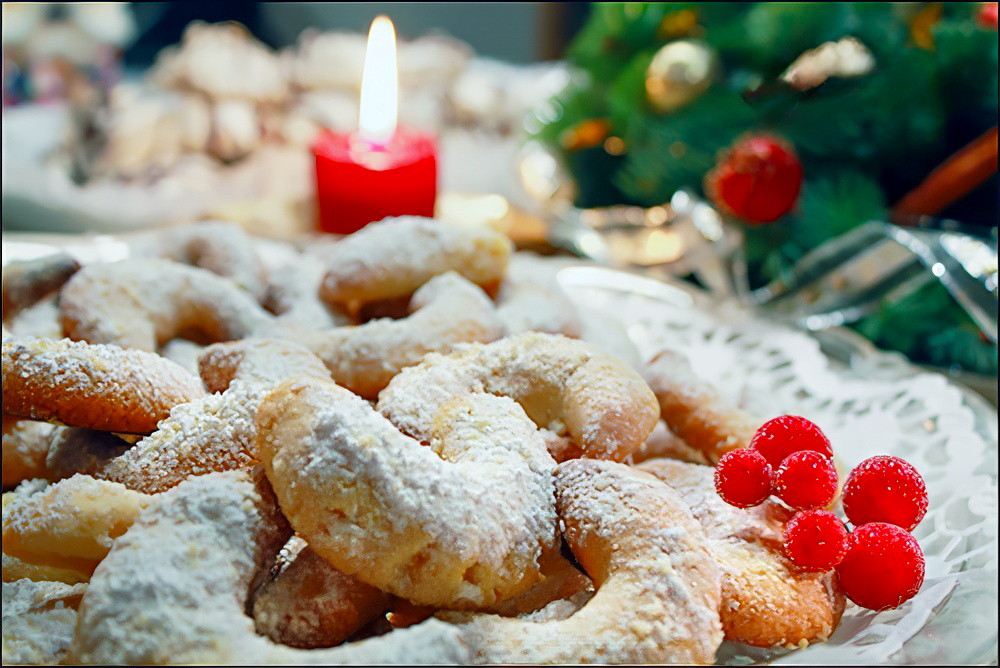 Ванильные подковки (Vanillekipferl)