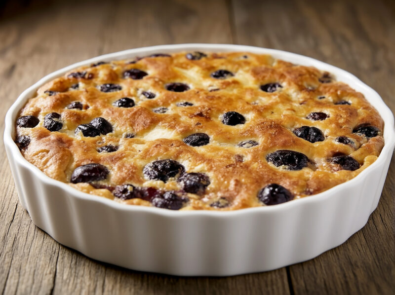 Клафути с вишнями (Clafoutis aux cerises)