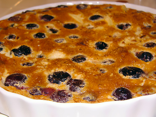 Клафути с вишнями (Clafoutis aux cerises)