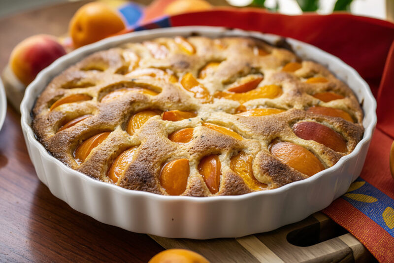 Абрикосовый почти пирог (Croûte d’abricots)