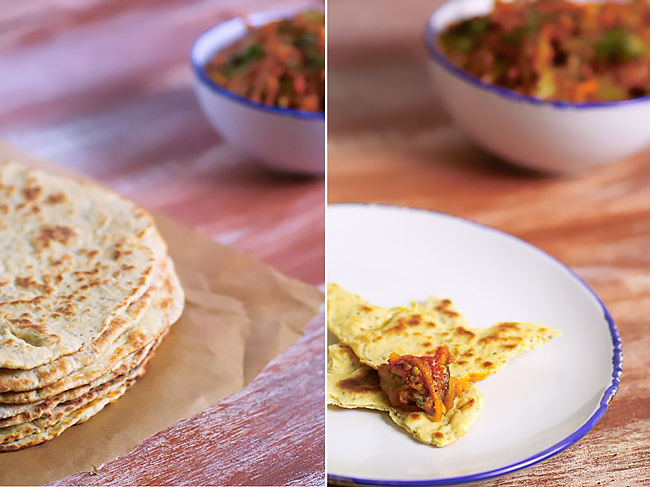 Лепешки с семенами чиа и кунжутом