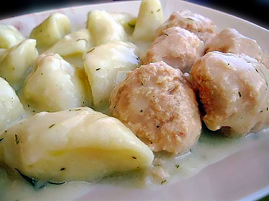 Картофельные клецки