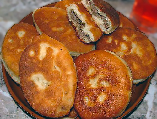 Творожное тесто для жареных пирожков