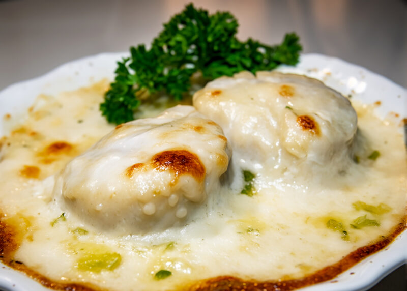 Запеченные морские гребешки