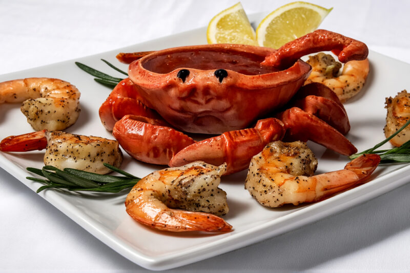 Запеченные креветки