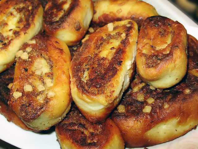 Рулеты из картофельного теста