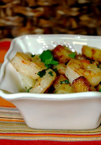 Креветки по-провански