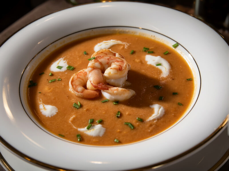 Биск с креветками (Shrimp Bisque)