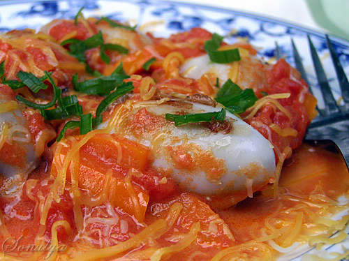 Фаршированные кальмары